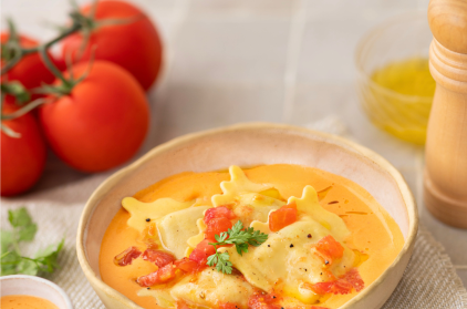grandes-ravioles-langoustines-sauce-et-tartare-de-tomates