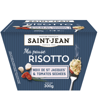 Risotto - Noix de Saint Jacques & Tomates séchées