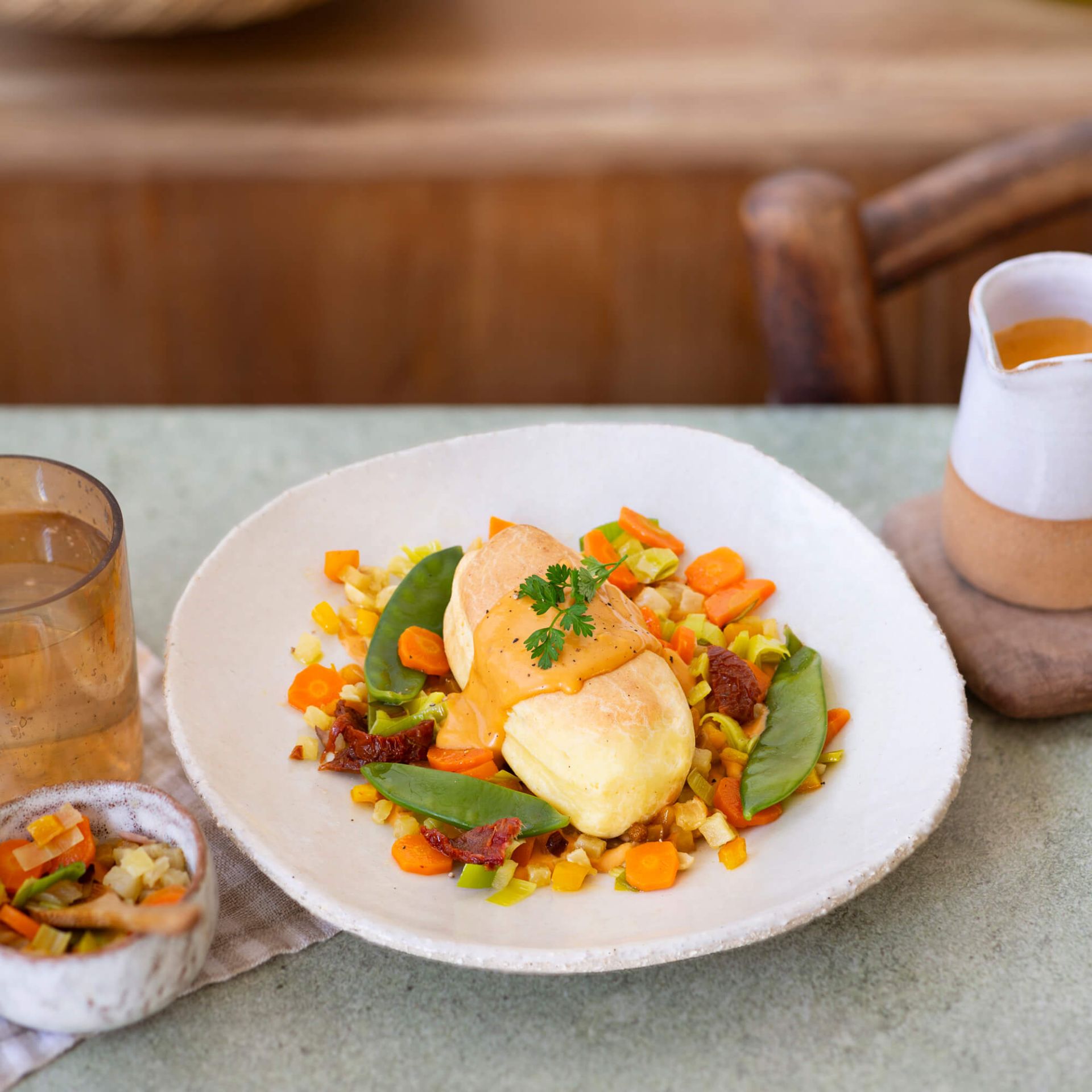 quenelle-bisque-homard-farandole-legumes