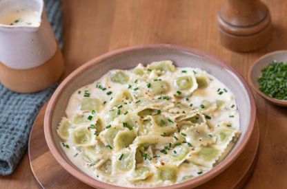 ravioles-sauce-ciboulette