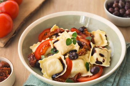 ravioli-3-fromages-francais-salade-tomates