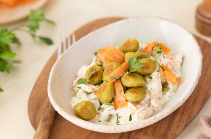 gnocchi-ail-fines-herbes-carbonara-saumon