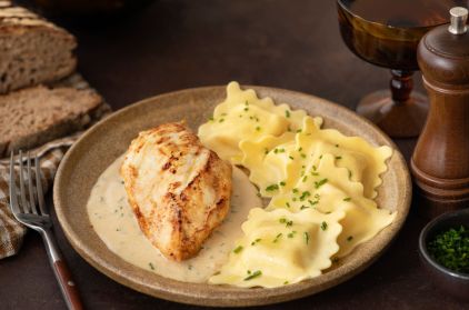 grandes-ravioles-morilles-filet-de-poulet-a-la-creme